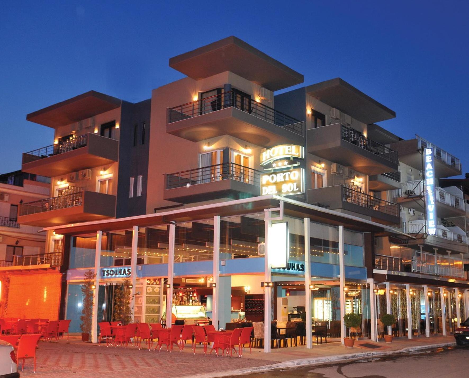 Porto Del Sol Hotel Paralía Zewnętrze zdjęcie